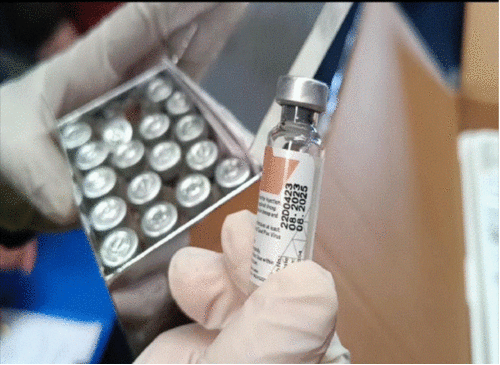 Хонины цэцэг өвчний эсрэг тусламжийн нэг сая тун вакциныг хүлээж авчээ